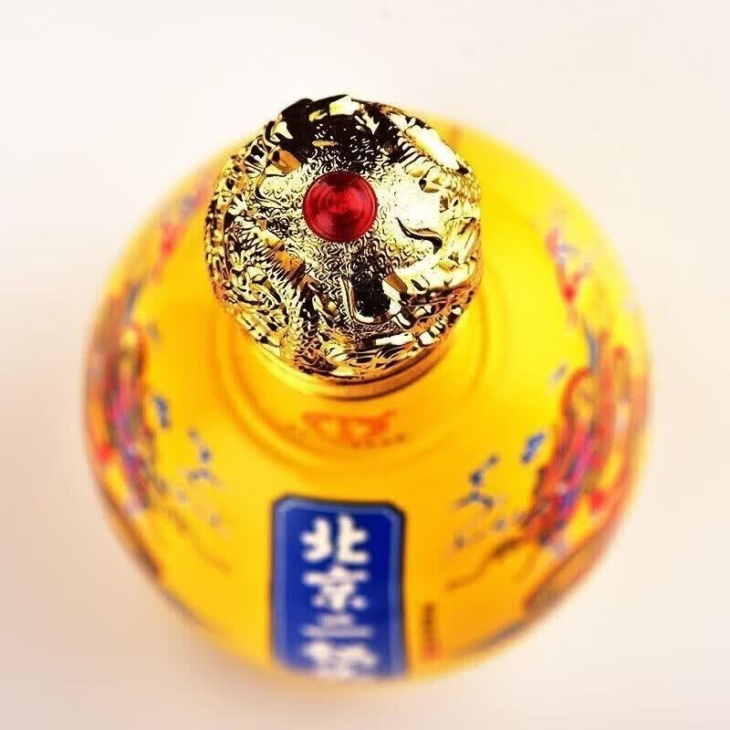 永丰牌北京二锅头京龙经典黄坛清香型白酒 42度 500ml*6瓶 礼盒装 42度 500mL 6瓶 整箱装