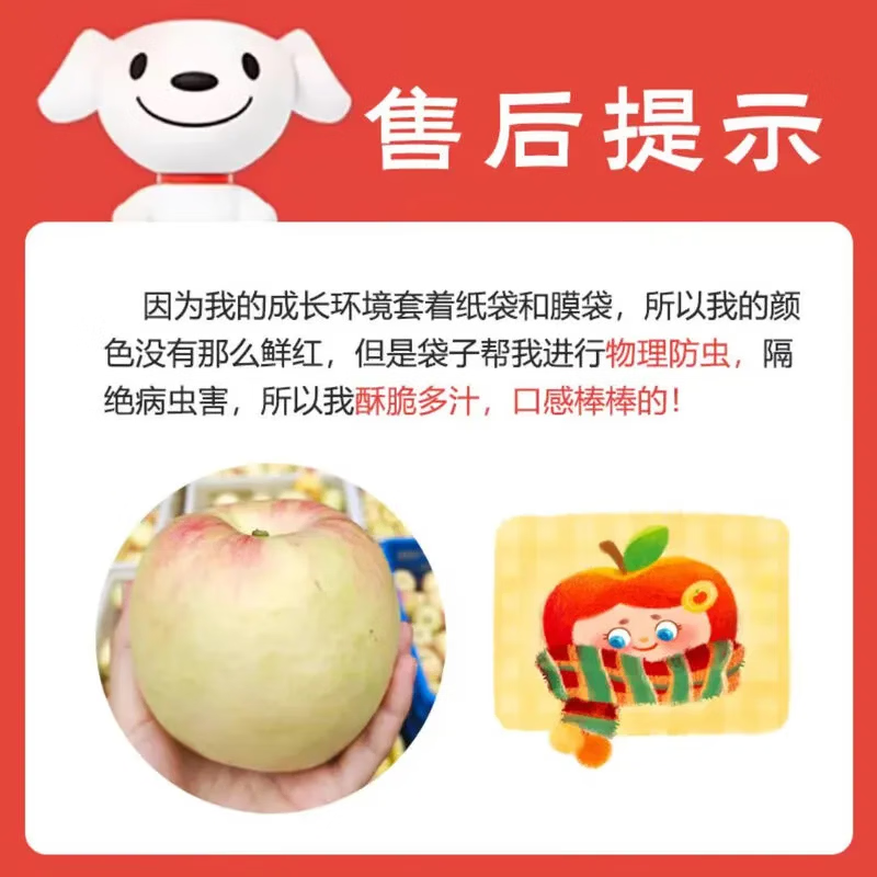 壹棵弘芯正宗陕西红富士苹果水果时令脆甜冰糖心丑苹果生鲜水果整箱 9斤严选超值装【手工挑选新果】净重约为7.5斤+