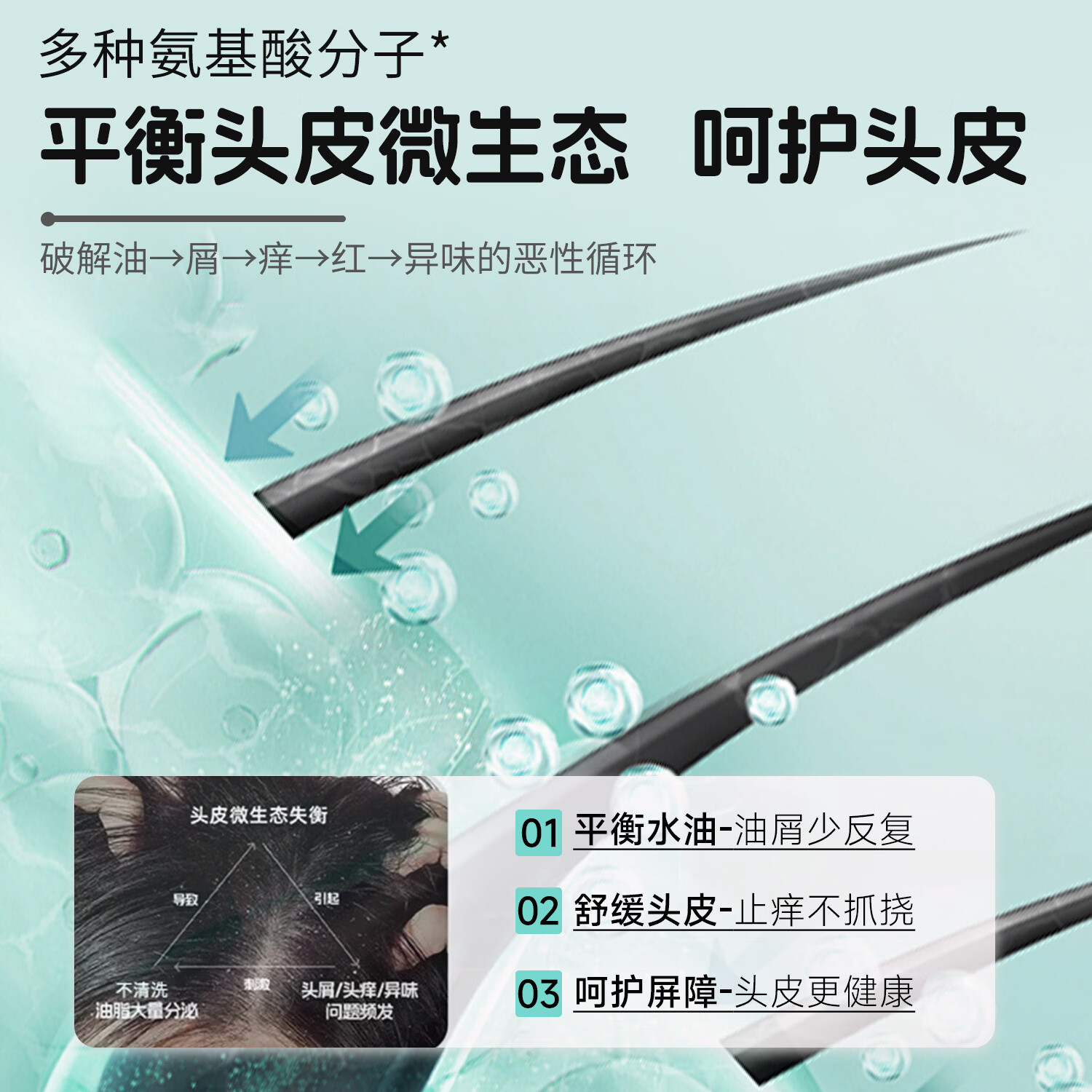 医儿乐(ERLEI)婴幼儿童氨基酸洗发水控油止痒清爽洁净舒缓控油护头皮洗发液去氯 儿童氨基酸洗发水330ml 婴童专研