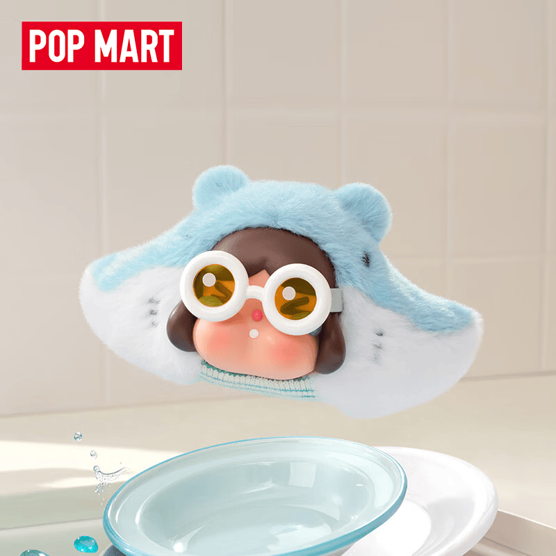 POP MART泡泡玛特 CRYBABY 泪流成海系列-搪胶毛绒挂件盲盒礼物 随机1个 不支持七天无理由退换