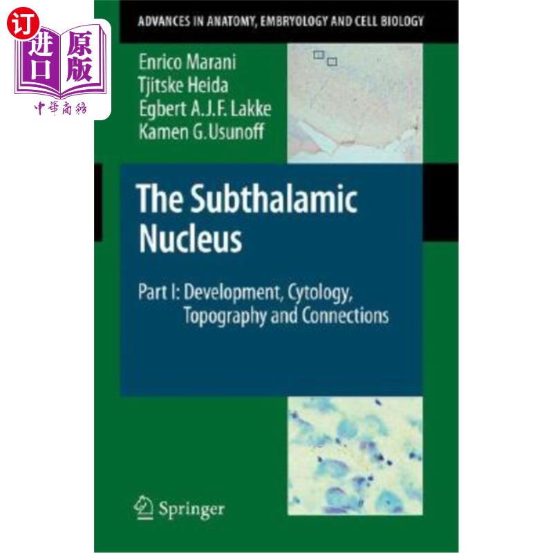 海外直订医药图书the subthalamic nucleus: part i: development