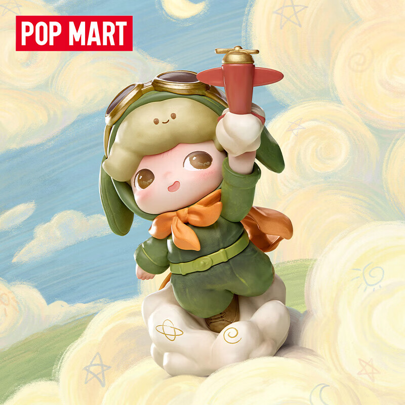 POP MART泡泡玛特 DIMOO限定时光系列手办盲盒潮玩摆件礼物 随机1个 不支持七天无理由退换
