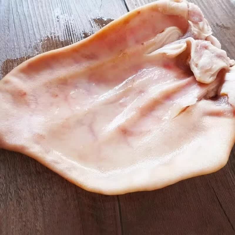 生鲜冷冻猪耳片猪耳朵猪耳尖干净无毛短根凉拌卤味整只顺丰包邮 5斤【短根生鲜猪耳朵】