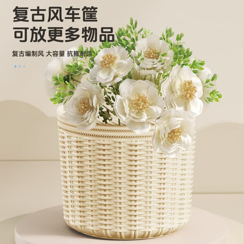 普力图儿童自行车女孩3-6岁自行车推荐小学生小孩4-8岁中大童儿童脚踏车 蓝色-【企鹅+后座】白胎+（暴君4cm闪光辅轮） 20寸-（身高在125-145CM）