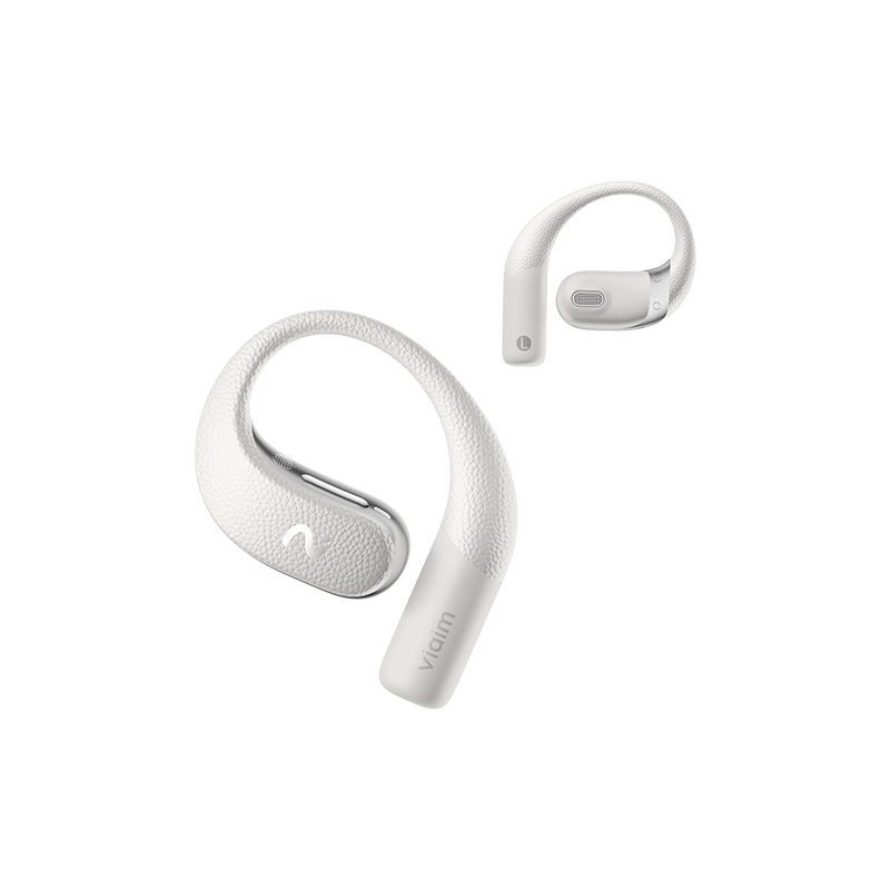 科大讯飞（iFLYTEK）录音耳机冰灰色 耳挂式蓝牙智能体耳机 录音神器会议纪要 待办整理 免费录音转文字 适配苹果华为