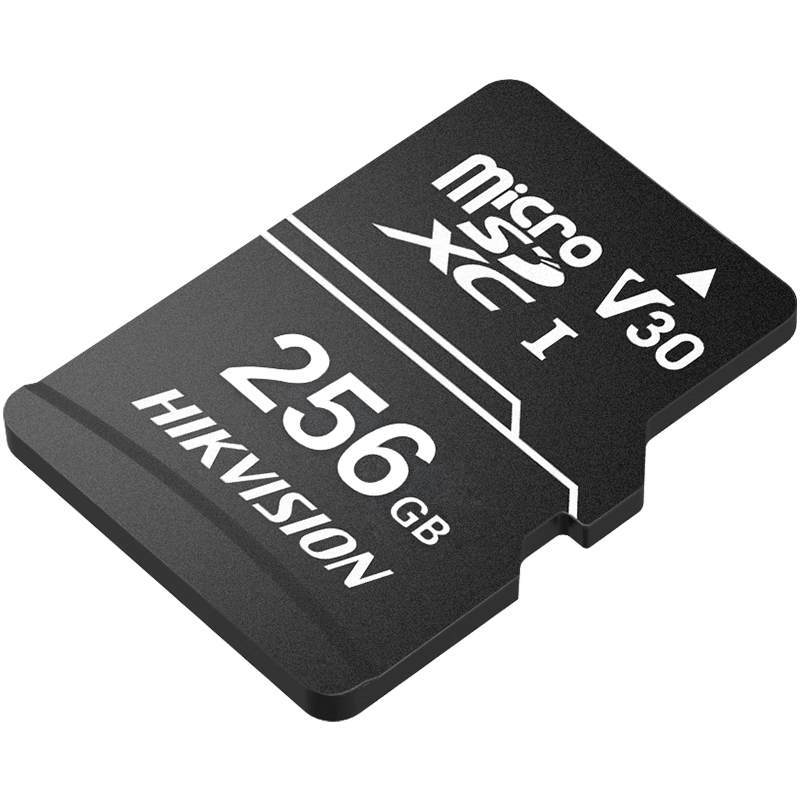 海康威视(HIKVISION) 256GB TF（MicroSD）存储卡 C10 V30读速高达92MB/s 行车记录仪&安防监控摄像头内存卡