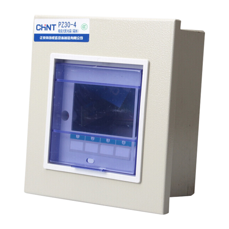正泰（CHNT） 配電箱家用強(qiáng)電箱空氣開關(guān)漏電保護(hù)器斷路器開關(guān)盒PZ30暗裝明裝 暗裝20回路（單排）