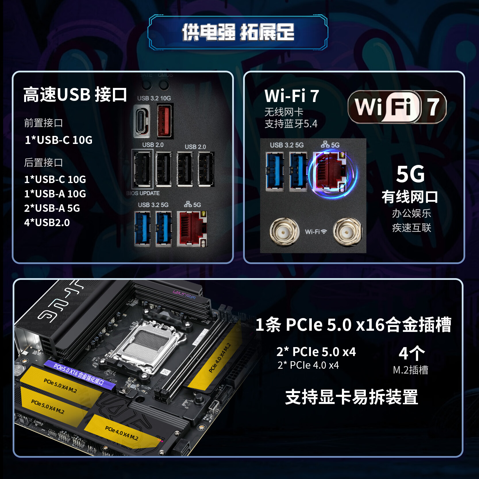 七彩虹 B850 IGAME M OC DDR5 图 4