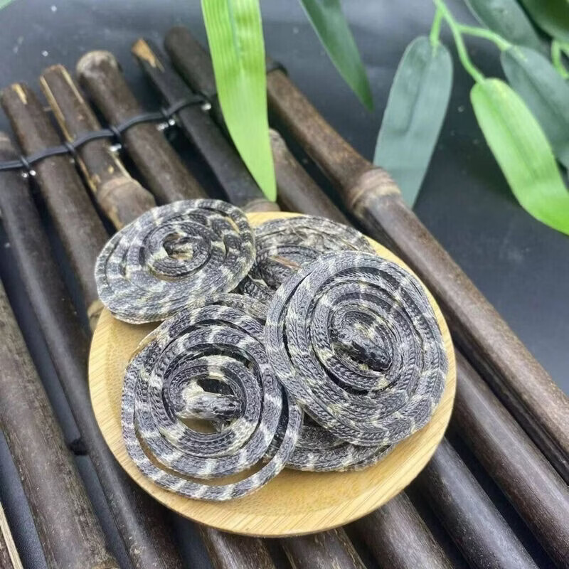 同仁堂(TRT)甄选金钱白花幼蛇中药材正品白花蛇祛湿通络活血散瘀泡酒料 甄选白花蛇-批发专用 4条*3袋