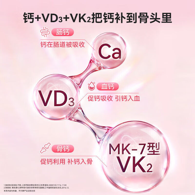 D-Cal迪巧孕妇液体钙小粉条K2孕妇钙片专用d3不便秘孕期补钙柠檬酸钙 【买6赠1正装】 20条*6盒