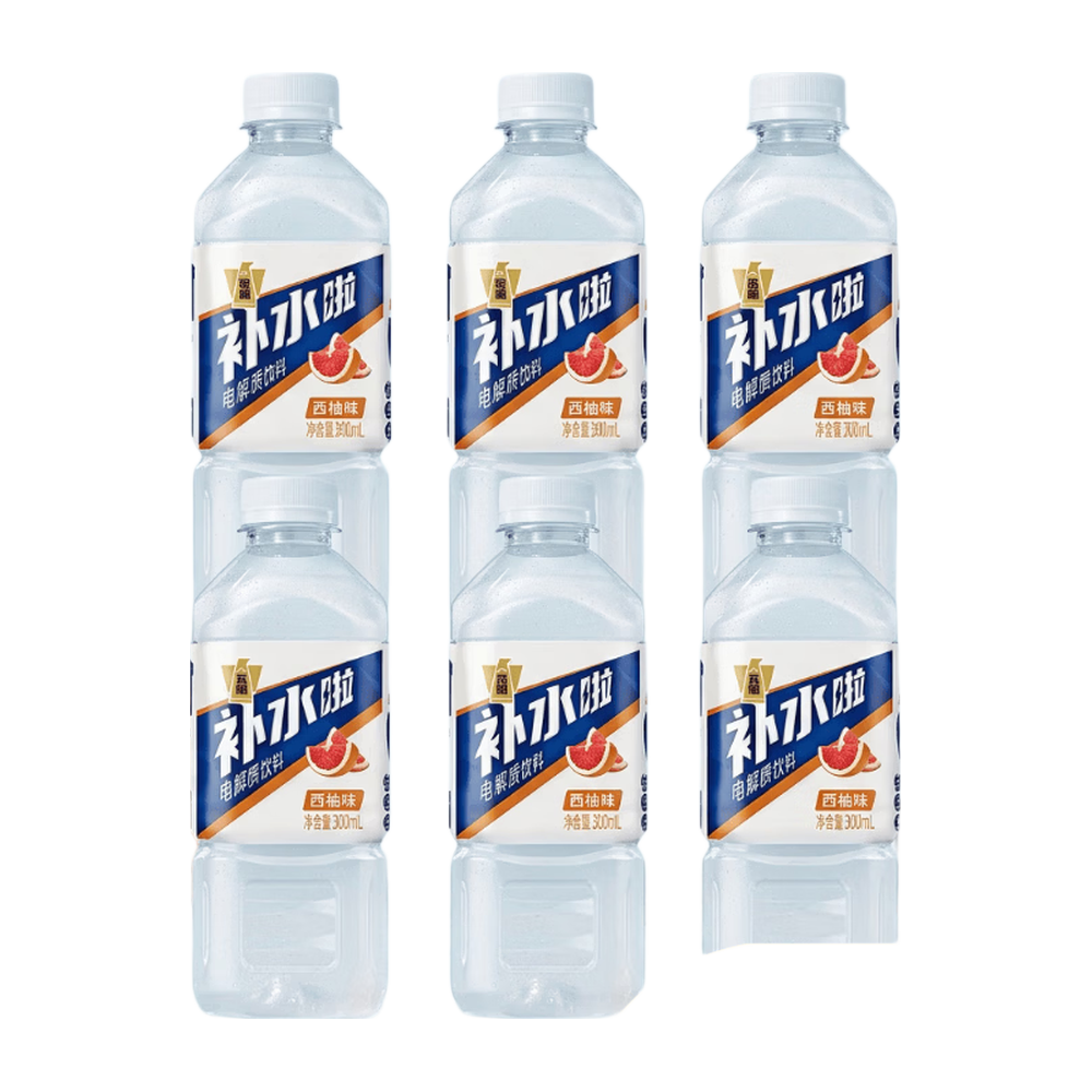 东鹏特饮电解质饮料运动健身补水啦西柚味300ML*6【临期清仓】
