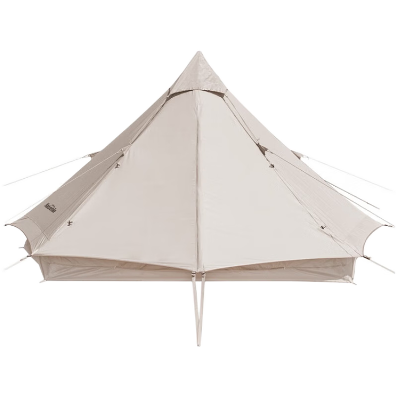 挪客(Naturehike)朗戶(hù)外野營(yíng)野餐棉布金字塔帳篷自駕游郊游加厚帳篷 地布