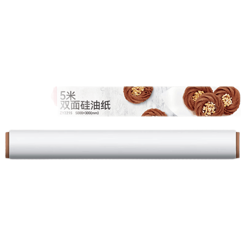 展艺 硅油纸5m 带锯齿食品级烘焙油纸烤箱防粘烧烤肉煎炸隔油垫纸
