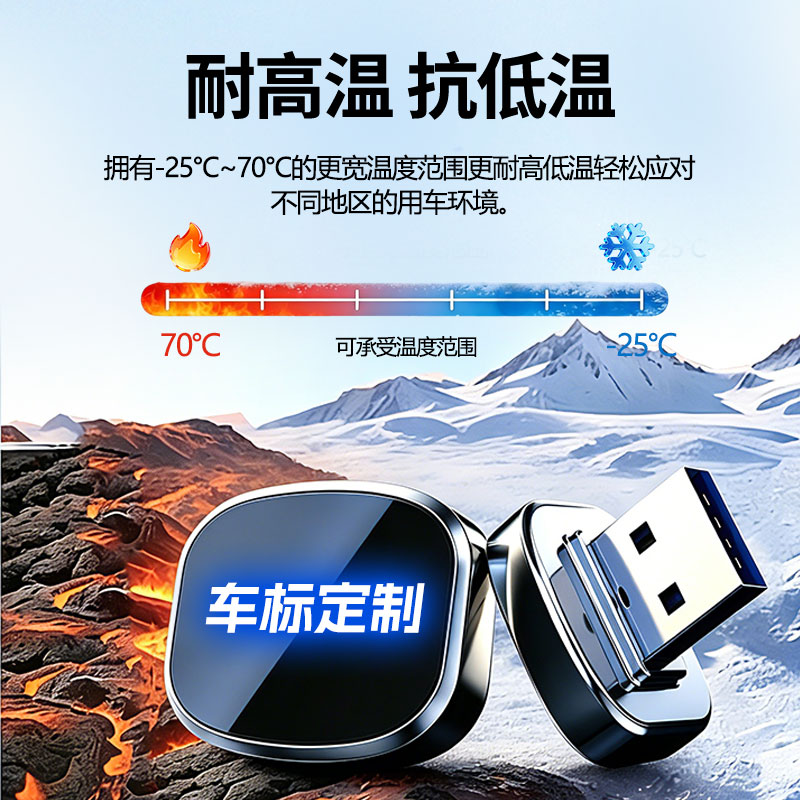 晋御滋适用奇瑞风云T9L/A9L/T11/T9行车记录仪U盘哨兵模式优盘车载高清 【128G】循环录制约32小时+哨兵模式+高速读写