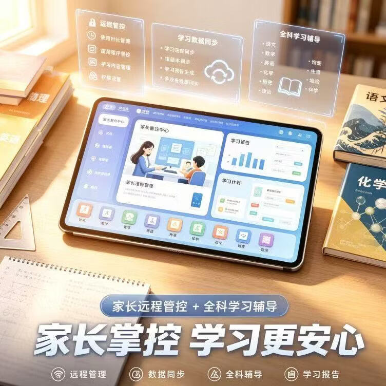 小米芯2026新款智能AI学习机二合一专用护眼平板电脑6-16岁小学生幼小初高中全科教材同步英语点读家教机 新课标【精准测练+名师讲堂+全科教材】银色 豪华版【点读笔+键盘+保护套+豪华礼包】