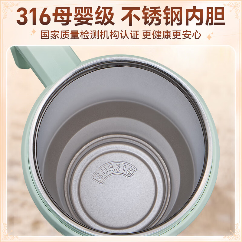 BVGMAV保温冰霸杯大容量316不锈钢水杯儿童女男士高颜值2026新款吸管杯 保温冰霸杯-1.2L粉