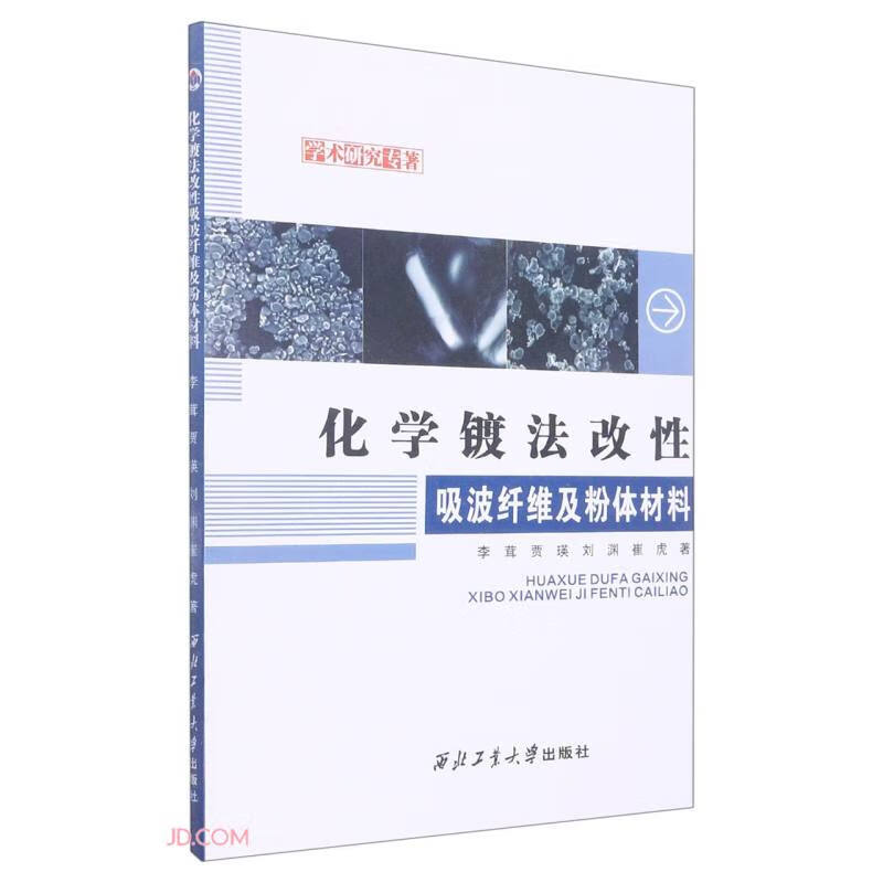 化学镀法改性吸波纤维及粉体材料