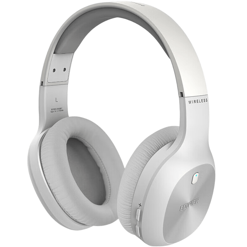 漫步者(EDIFIER)/漫步者 无线蓝牙耳机头戴式带麦K歌降噪音乐 W800BT PLUS白 官方标配
