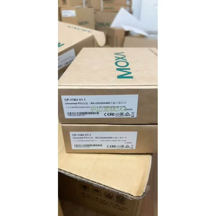 摩莎 MOXA CP-118U 8口RS232/422/485 PCI工业级多串口卡原厂未税