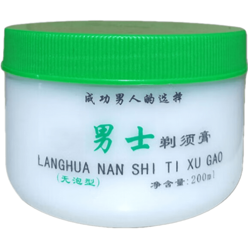 國貨男士剃須膏刮胡膏無泡型胡須膏濕潤軟化剃須皂刮胡刀胡子膏