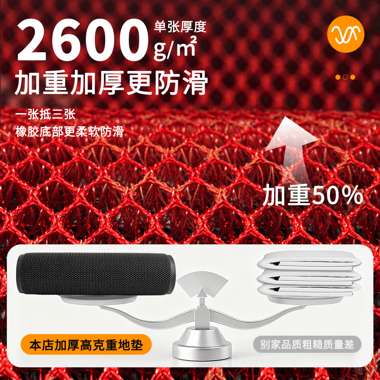 雨萱入户地垫玄关防滑垫加厚垫子铺地耐磨耐脏高级感进门胶垫门口脚垫 弹力网-平安喜乐 80cm*120cm