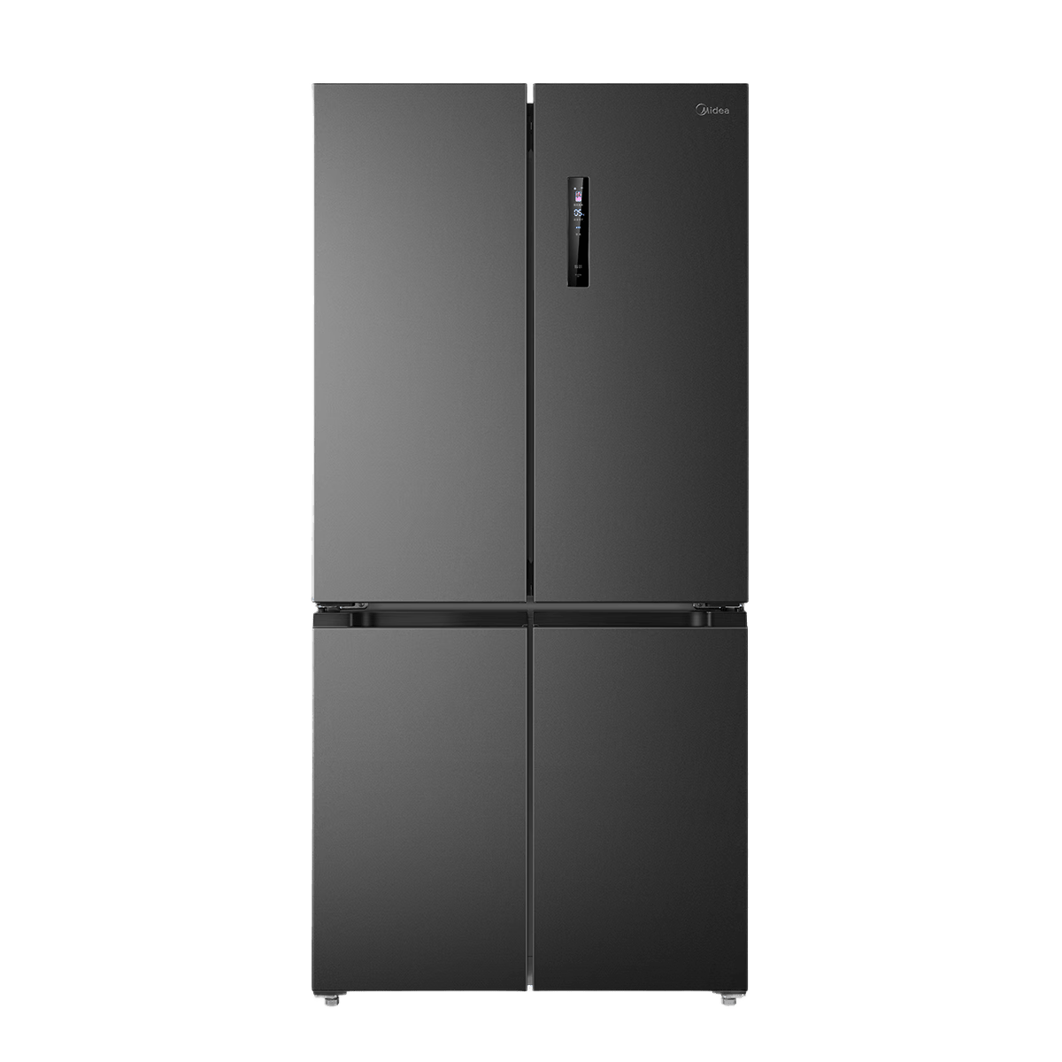 美的（Midea） 541小机皇双系统2.0纯平60cm超薄全嵌十字四开门净味除菌一级能效底部散热无霜515升家用电冰箱 【新配色】MR-541WUSPZE海贝黛
