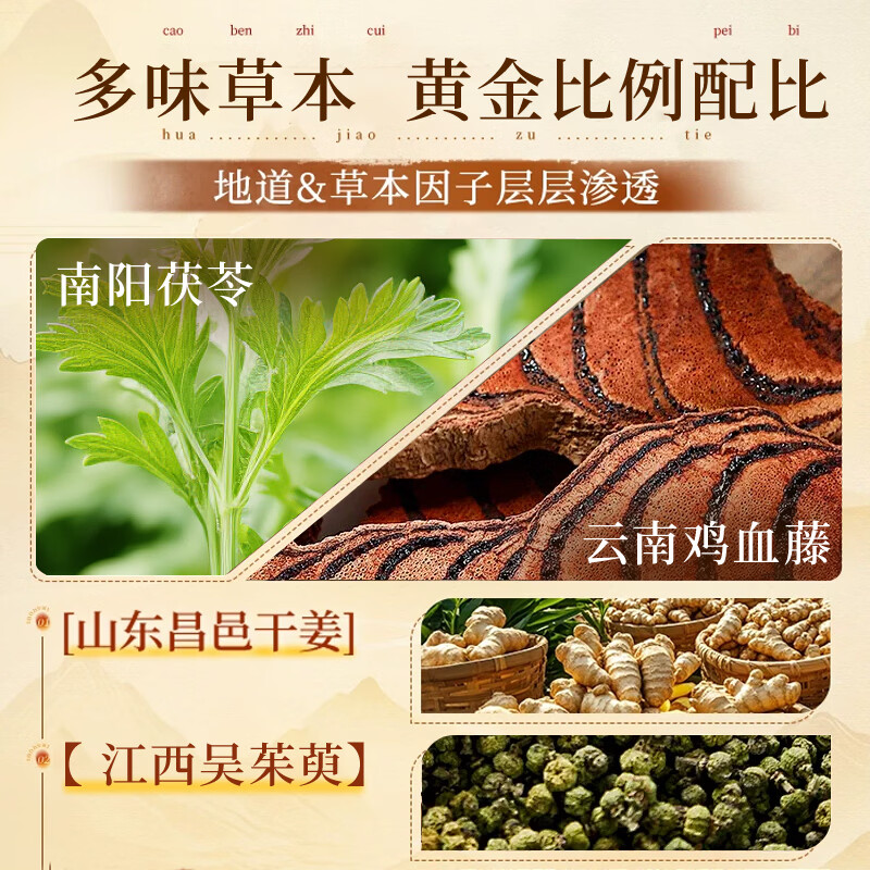 同仁堂（TRT）三伏吴茱萸肉桂足贴艾草生姜养生通三焦引火下行睡眠足底贴 【买2送1】三伏吴茱萸肉桂足贴32贴*3