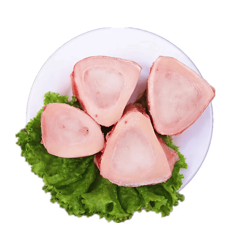 谷饲原切牛筒骨骨髓中段新鲜饱满牛肉脊髓烧烤牛棒骨煲汤生鲜食材 原切牛骨髓4斤