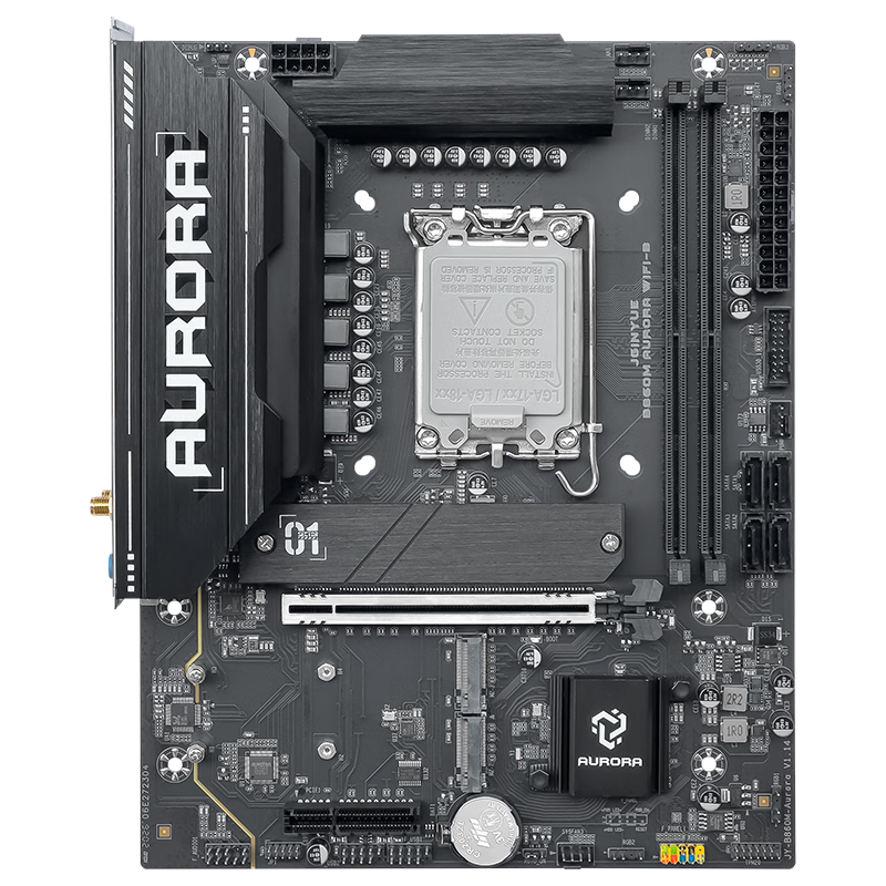 精粤 B860M AURORA WIFI B DDR5 PCIE5.0 3A PLUS M AURORA WIFI 图 3