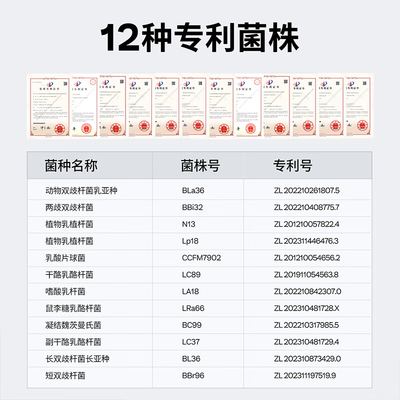 Doppel herz即食型益生菌3岁以上儿童成人益生菌粉12种专利菌 30条*1盒