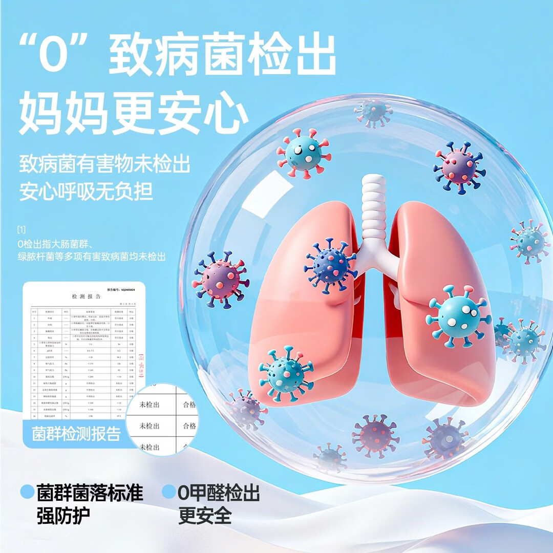 万宝绿婴儿口罩0-6个月新生儿透气防舔婴幼儿0-3岁6-12个月儿童口罩专属 防舔舐5D款【卡其熊】调节耳带丨呵护心肺 特惠装【20片】1-12月/1-3岁都适用