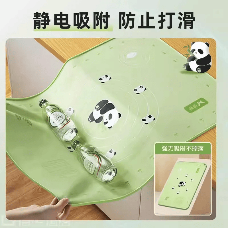 双枪（Suncha） 揉面垫硅胶面板食品级擀面和面垫加厚不粘防滑面食案板烘焙工具 【赠4件套】厨师熊揉面垫（50*70)