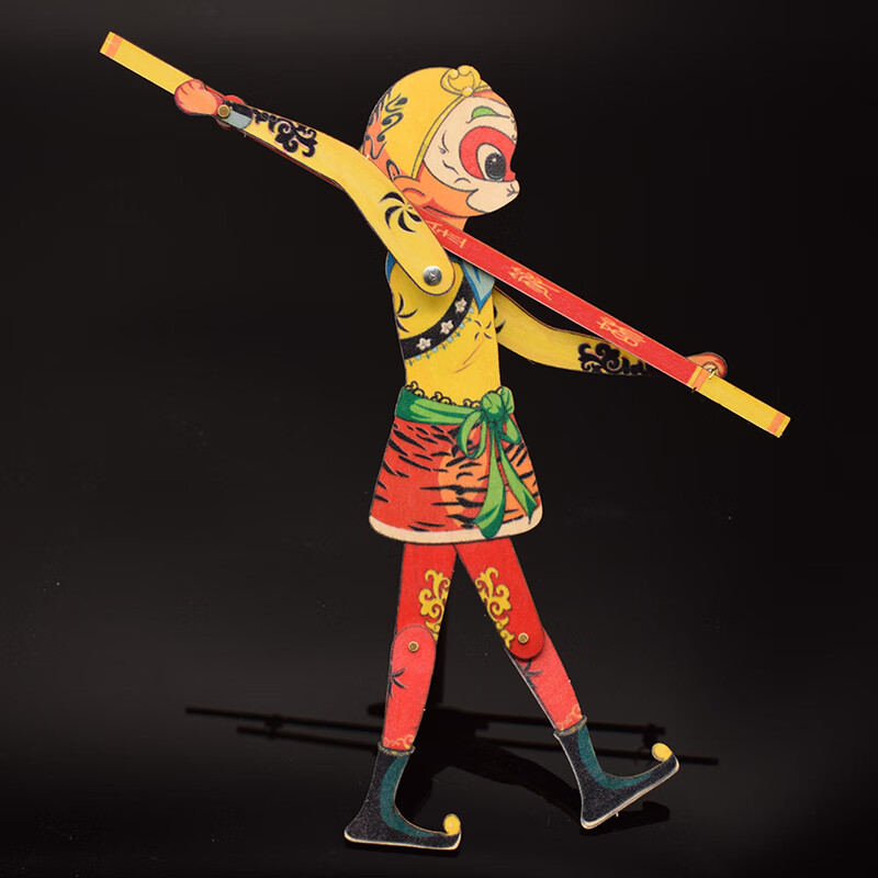 娇奴姬皮影提线人偶陕西传统特色礼品送儿童小玩具西安旅游文创纪念品