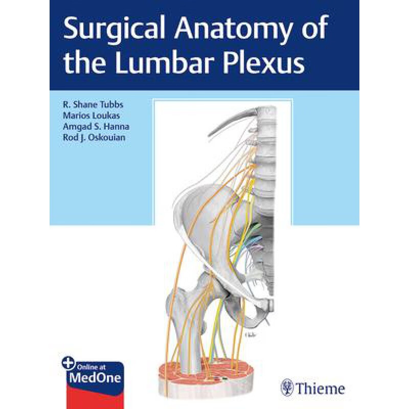 现货 surgical anatomy of the lumbar plexus,外科学