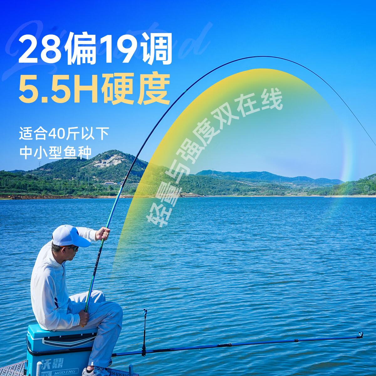 沃鼎王者神剑限定版鱼竿钓鱼竿高碳超硬超轻综合竿手竿钓鱼杆台钓竿 3.9m 王者神剑限定版【轻量综合竿】