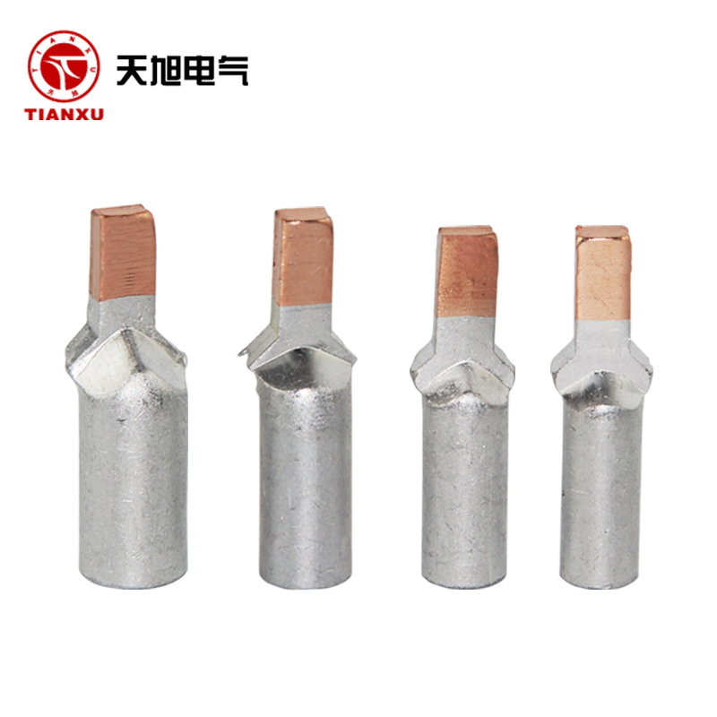 天旭c45铜铝鼻子鸭嘴型铜铝接线端子线耳dz47空开断路器用线鼻子c45