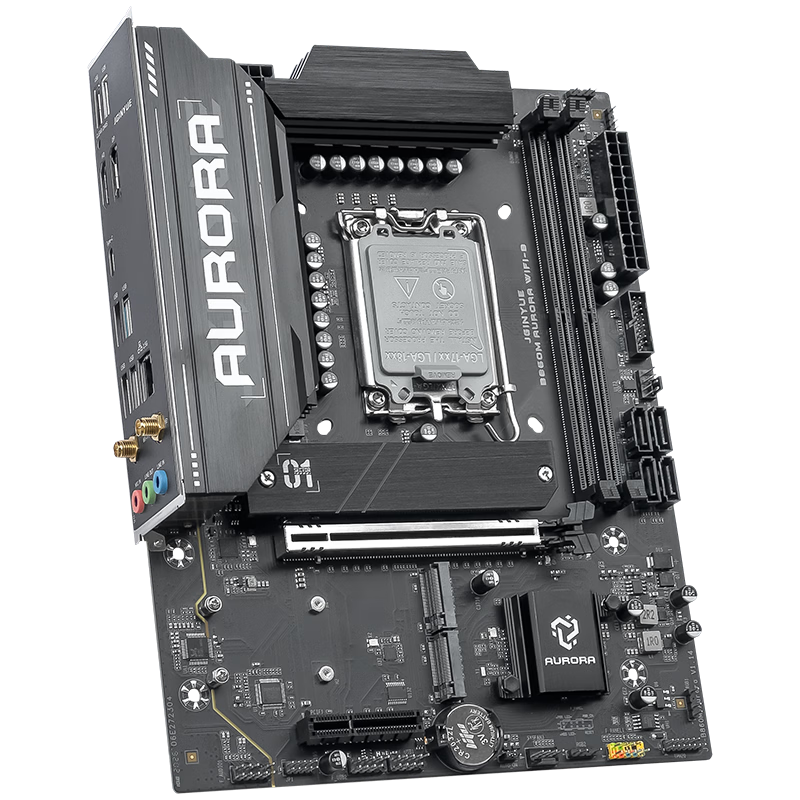 精粤 B860M AURORA WIFI B DDR5 PCIE5.0 3A PLUS M AURORA WIFI 图 4