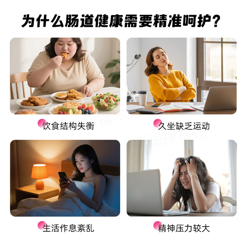 遇善恩益畅复合益生菌活性菌株益生元益生菌粉肠道健康全家适用 遇善恩益畅益生菌 24袋*1盒