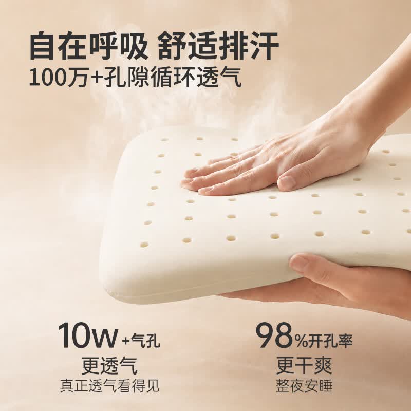 IWVW儿童枕头婴儿定型枕新生儿6月-6岁宝宝硅胶枕护脊抗菌纯棉安抚枕 1-6岁甜心派对【亲水绵枕芯/四季款】3cm-礼盒装