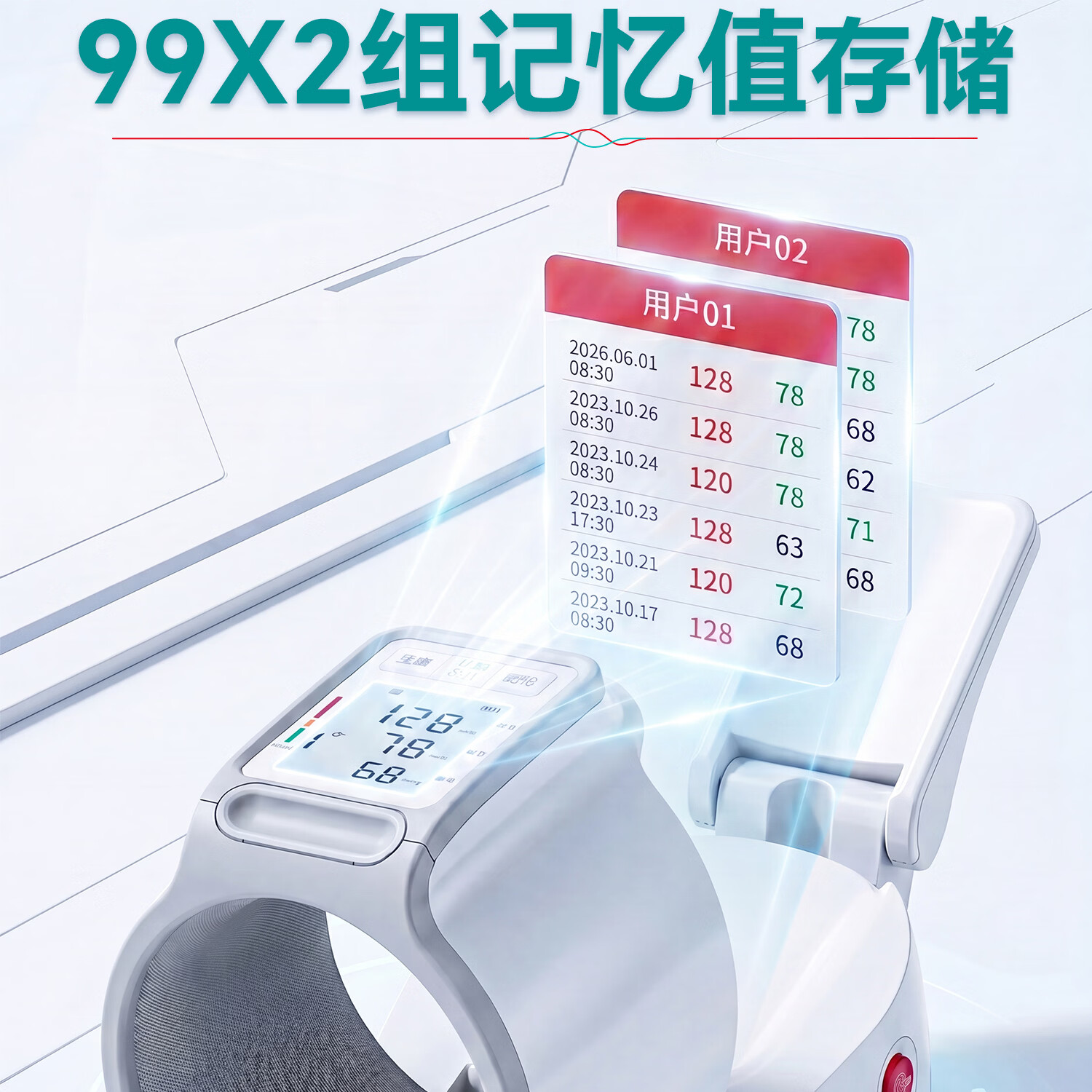 SES【德国】医用级高精准臂筒电子血压计测血压测量仪家用老人血压表 【医用级高精准】院线款