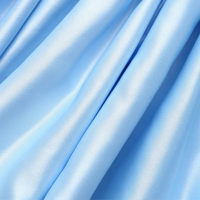HANAKIMI麒美英国手工定制女童钢琴演出服礼服生日礼物花童公主裙蓬蓬裙 蓝色 110
