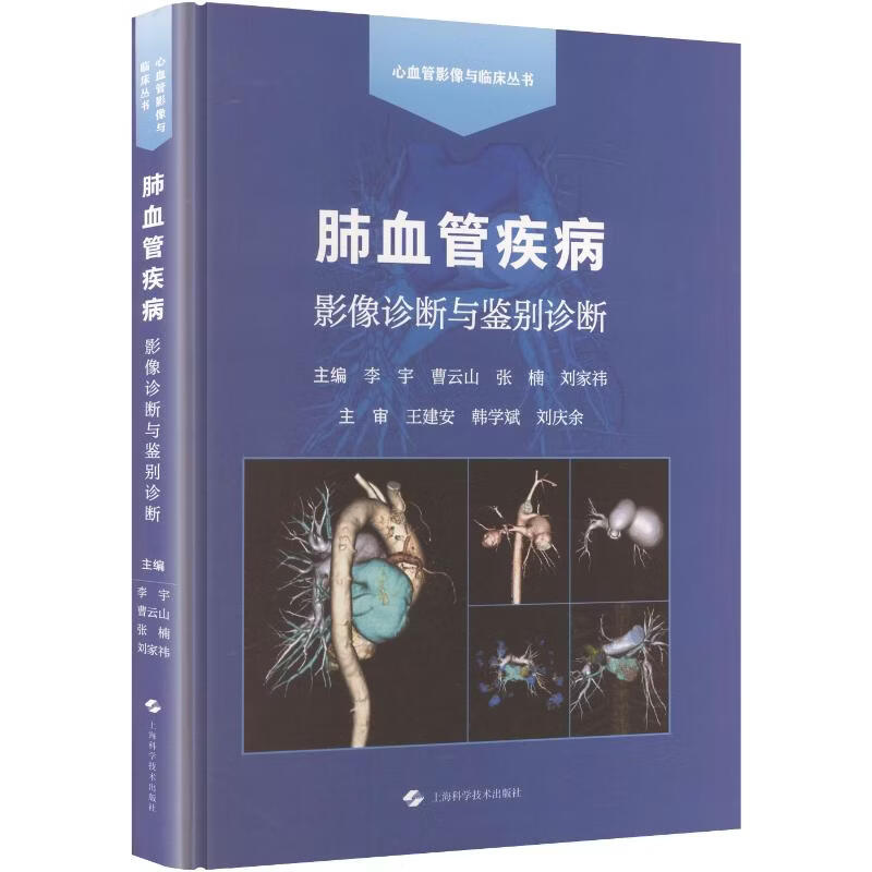 肺血管疾病影像诊断与鉴别诊断 上海科学技术出版社 李宇 等 主编 书籍 图书