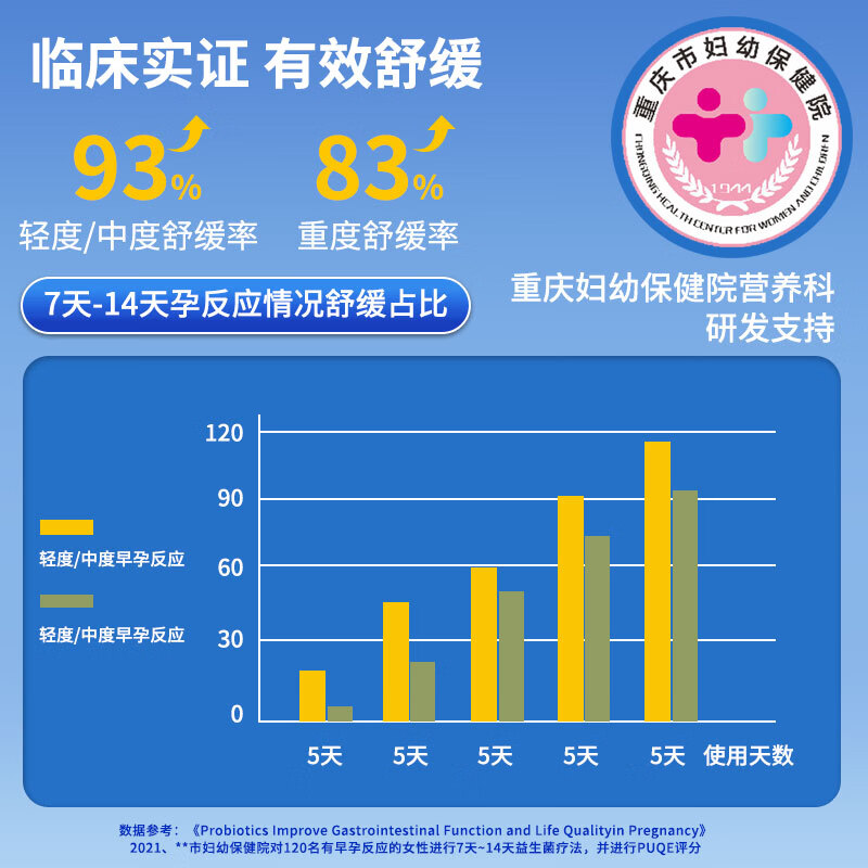 英歆生妊苏宁复合益生菌 100亿活性菌孕妇便秘肠胃不畅孕吐反胃恶心适用 【试用26年11.2号到期】 2g*3袋 【介意勿拍】