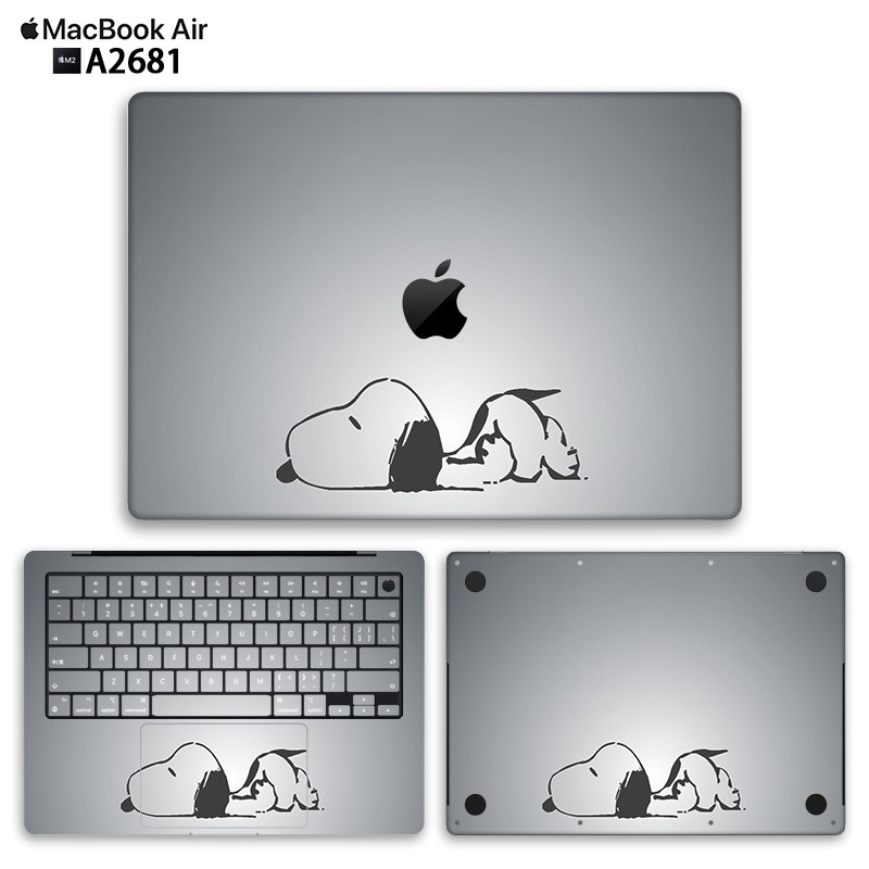 6英寸笔记本电脑机身保护膜咔咔鱼 款式c acd面