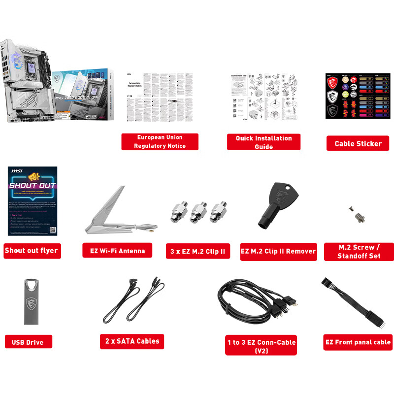 微星 MPG Z890 EDGE TI WIFI刀锋钛DIY 图 7