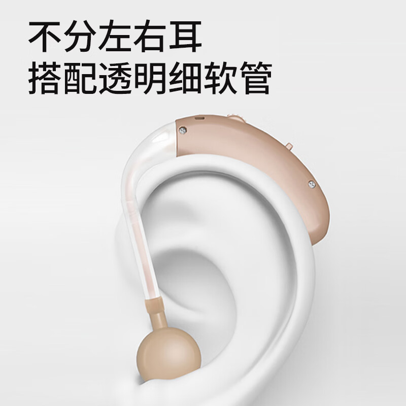 ZICHAIN 子卿助听器老年人耳聋耳背专用降噪耳背式老年人助听器中重度礼品 【升级降噪|双耳】音质提升20%|降噪|充电