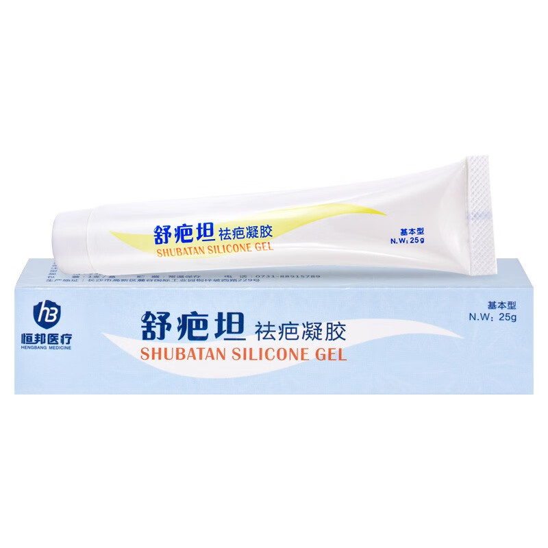 【药房直售】 舒疤坦祛疤凝胶 基本型25g用于辅助改善皮肤病理性疤痕