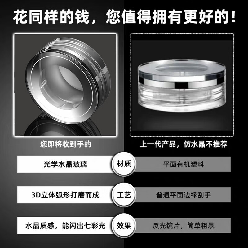 恒路双层玻璃杯水晶盖高档水杯商务礼品杯小巧家用茶水杯加厚耐热 恒路升级款弧形水晶玻璃盖350ml