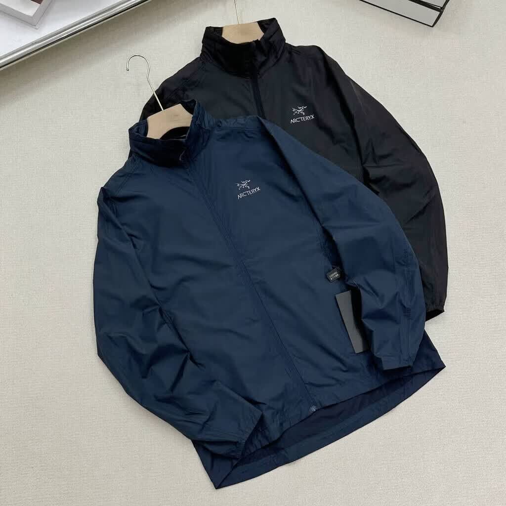 始祖鸟之路始祖鸟（ARC'TERYX）夏季男士轻量透气皮肤衣立领连帽防晒服 始祖鸟（ARC'TERYX）黑色 始祖鸟（ARC'TERYX）M