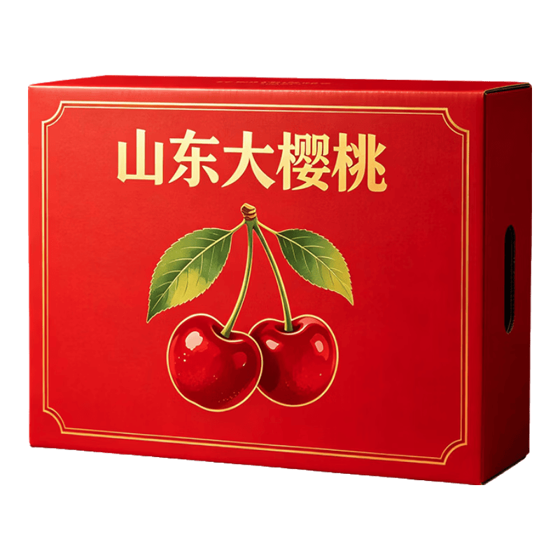 山东大樱桃JD快递国产新鲜水果车厘子大樱桃生鲜高端送礼品 4.5斤(净重) 【普箱装】单果20-24mm